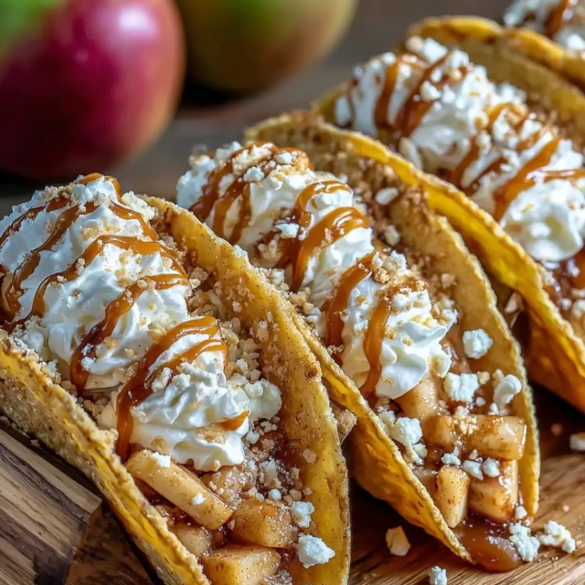 Apple Pie Tacos