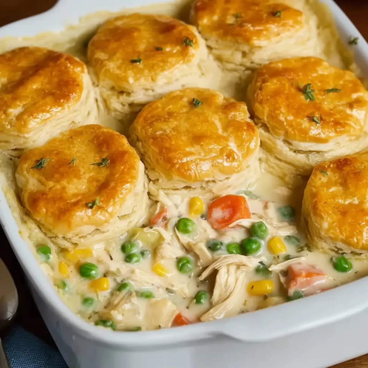 Chicken Pot Pie Casserole