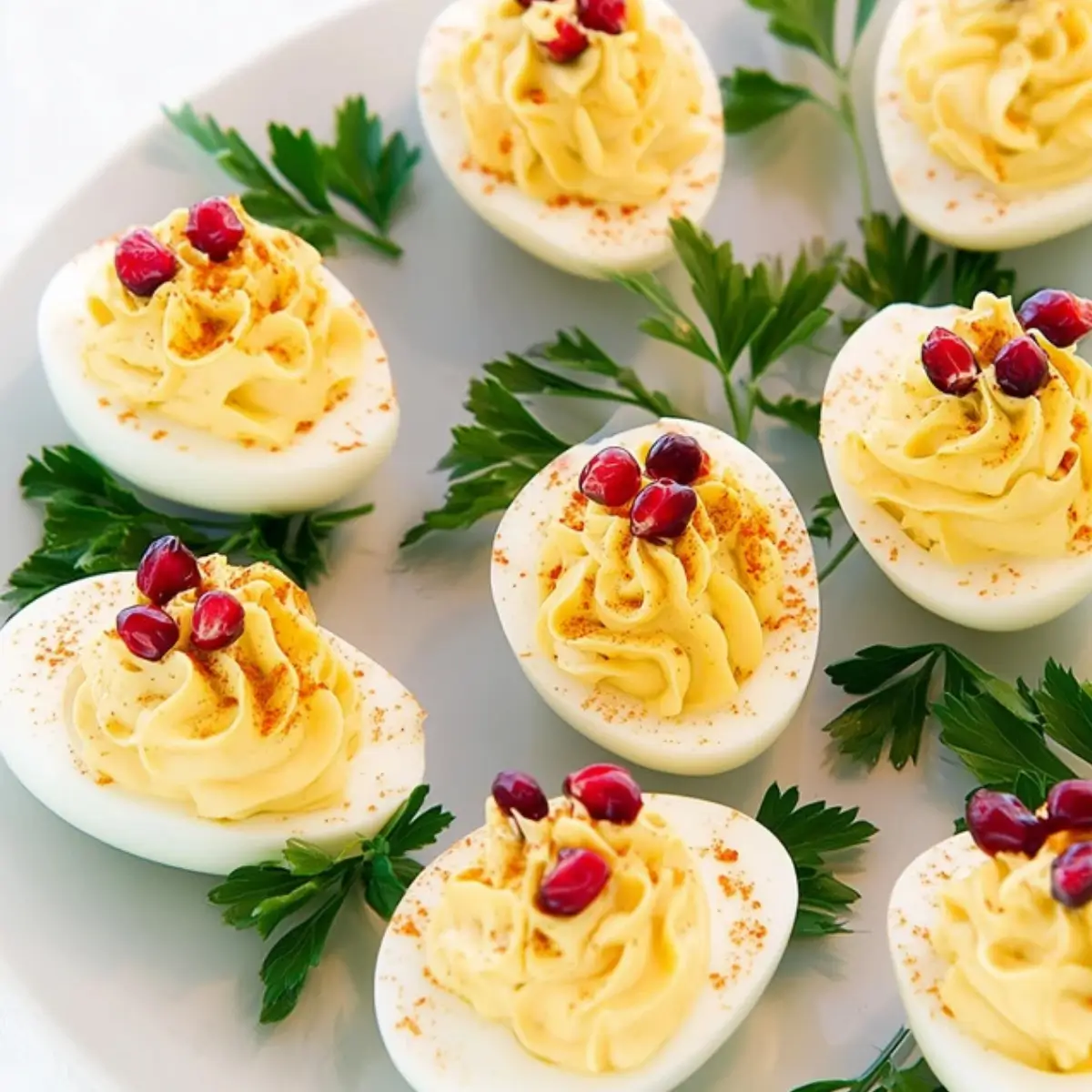 Christmas Deviled Eggs