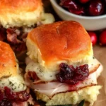 Cranberry Turkey Sliders