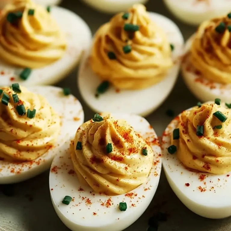 Dijon Deviled Eggs