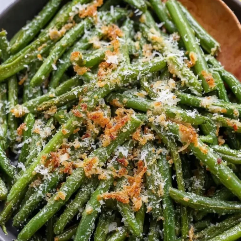 Garlic Parmesan Green Beans