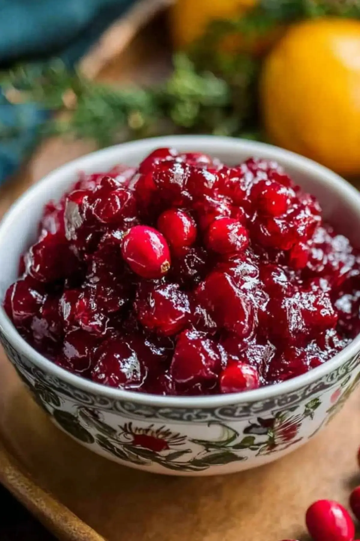 Maple-Orange Cranberry Sauce