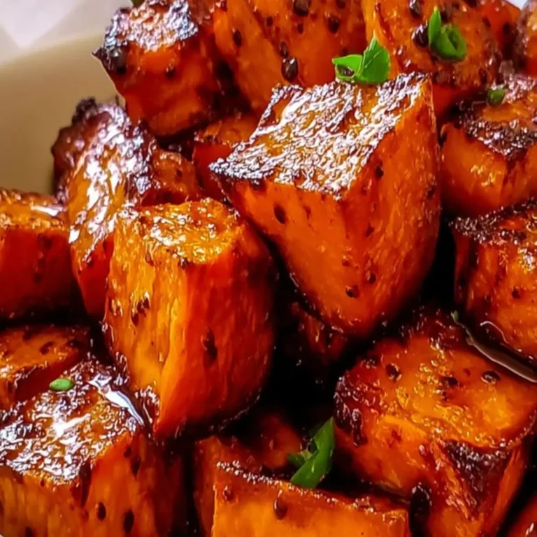 roasted sweet potatoes with cinnamon and honey