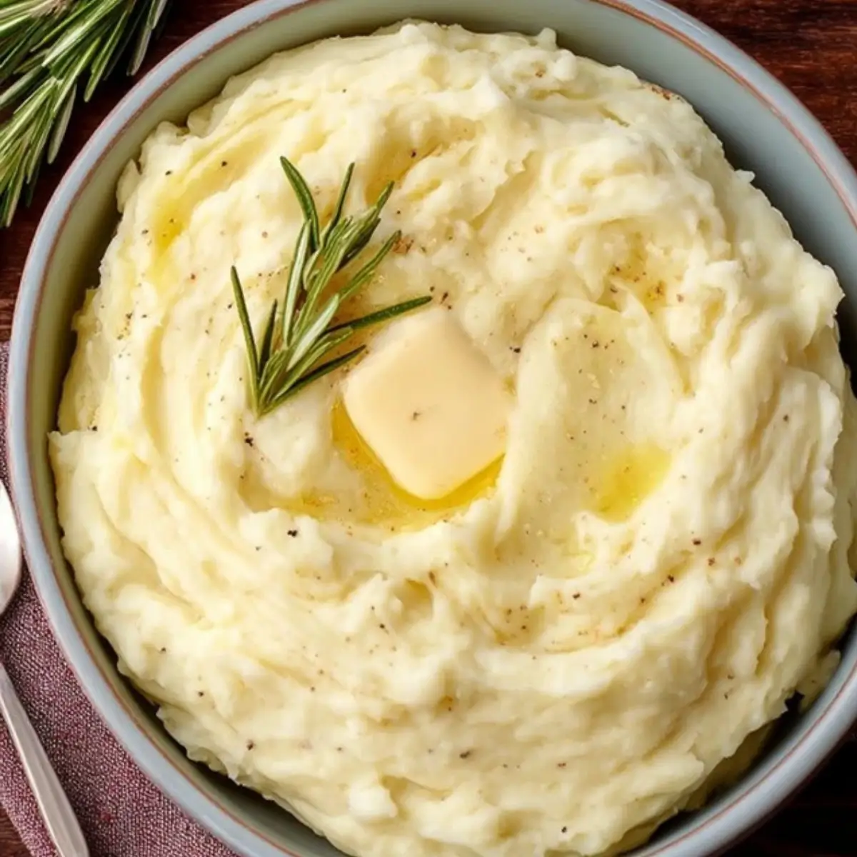 Rosemary Garlic Mashed Potatoes