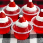 Santa Hat Jello Shots