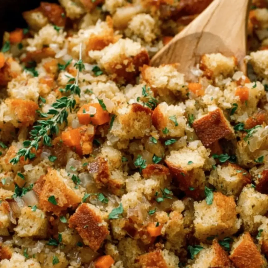 Slow Cooker Stuffing