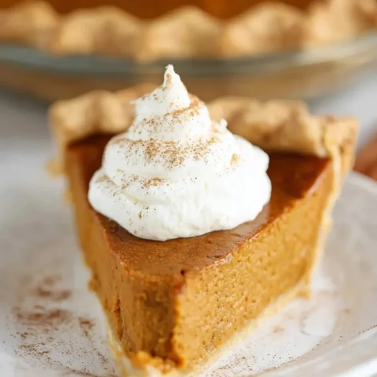 pumpkin pie from scratch