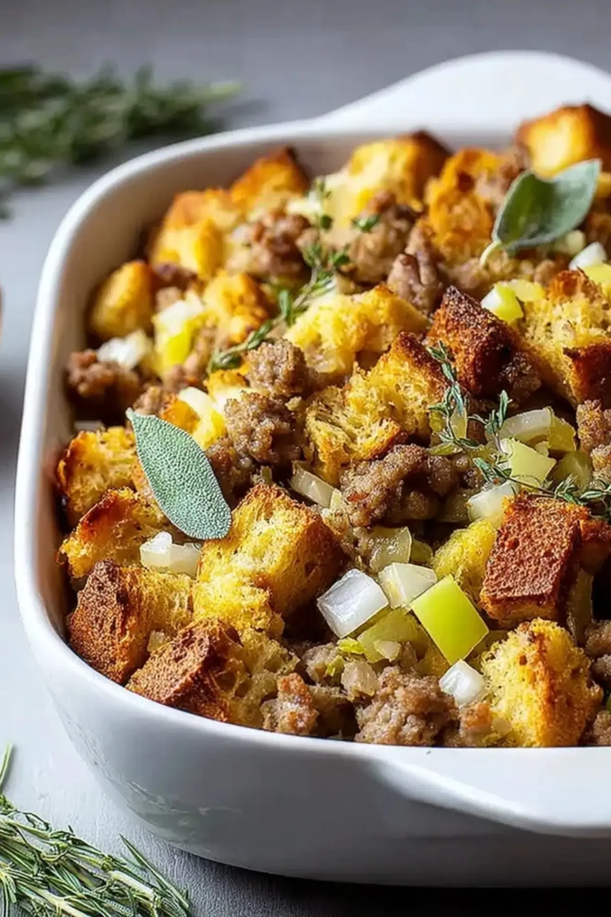 sausage apple sage stuffing