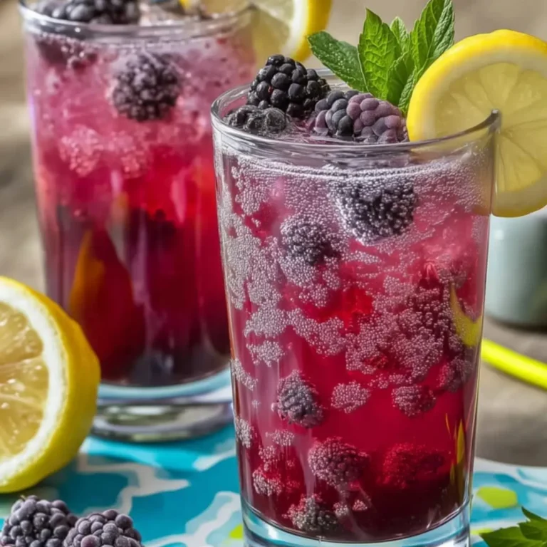 Blackberry Lemon Mocktail
