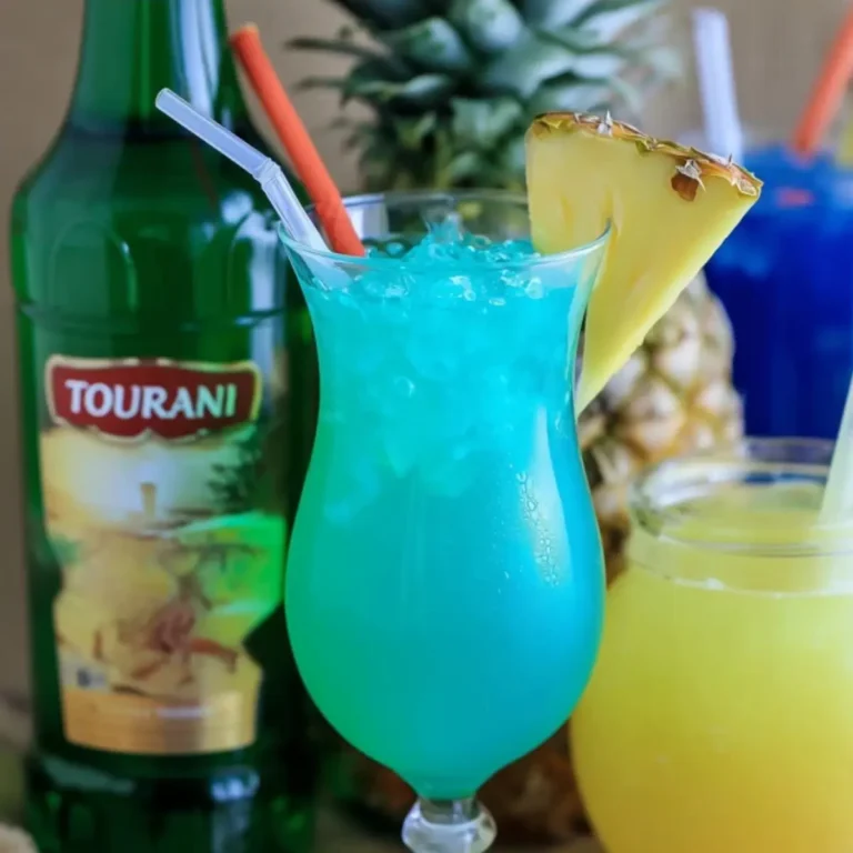 Blue Hawaii mocktail