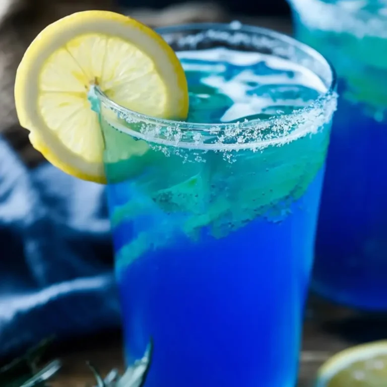 Blue Lagoon mocktail