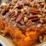 Brown Sugar Pecan Sweet Potato Casserole
