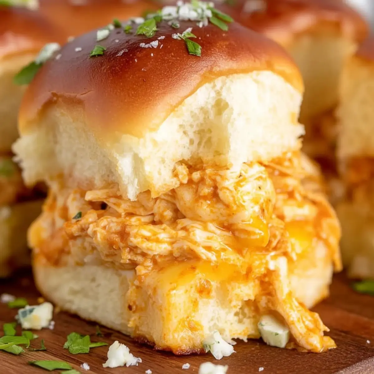 Buffalo Chicken Sliders