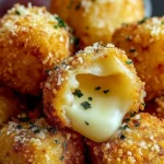 Cheesy Parmesan Mozzarella Bites