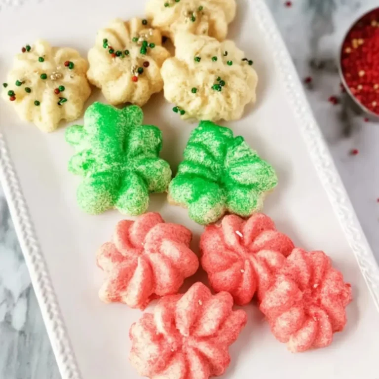 Christmas Spritz Cookies