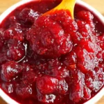 Cranberry Sauce with Orange
