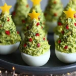 Deviled Egg Christmas Trees