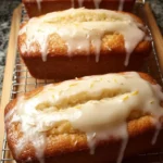 Eggnog Bread with Rum Glaze