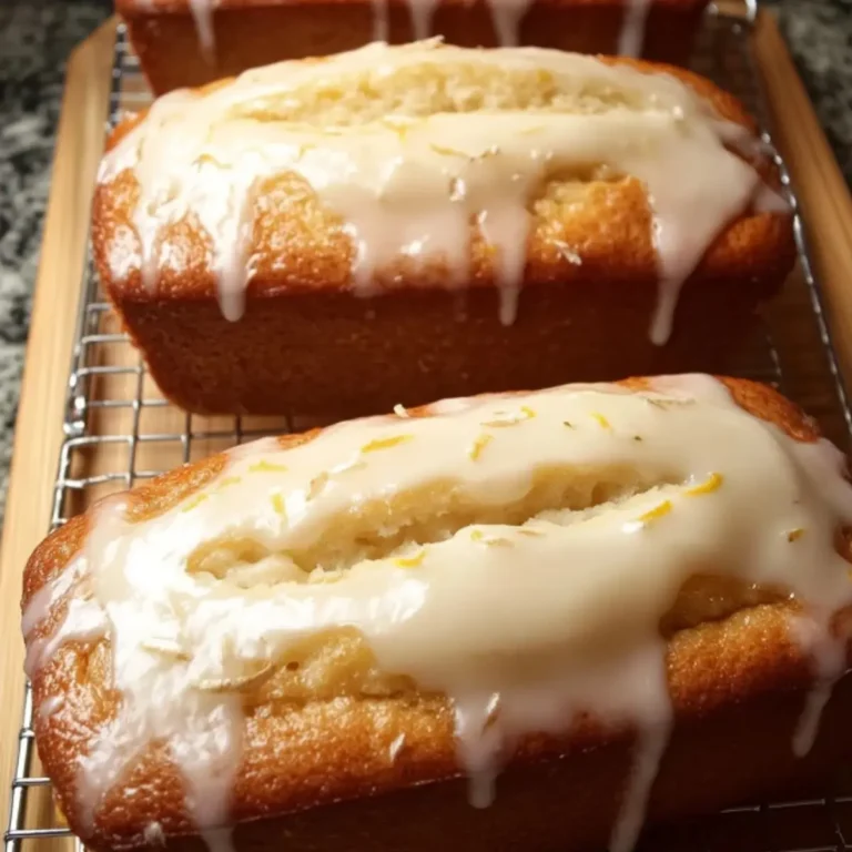 Eggnog Bread with Rum Glaze