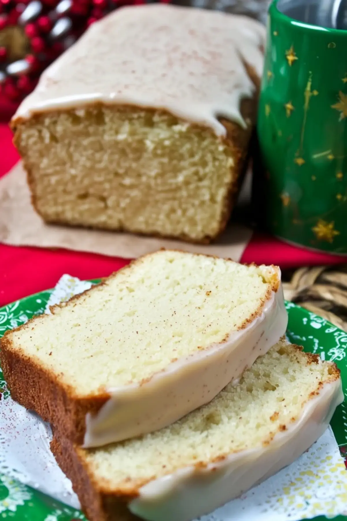 Holiday Eggnog Bread