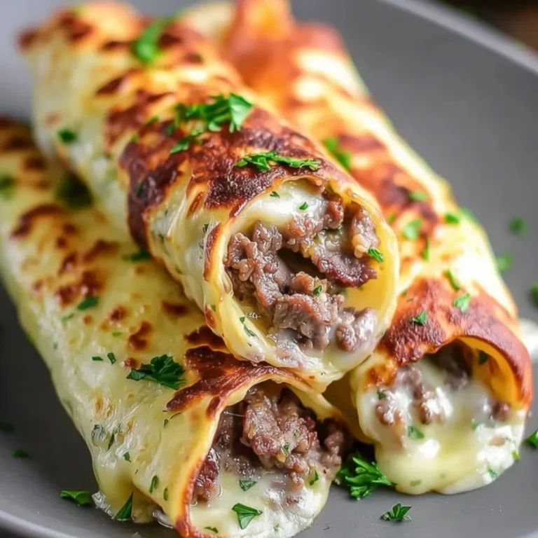Keto Philly Cheesesteak Rolls