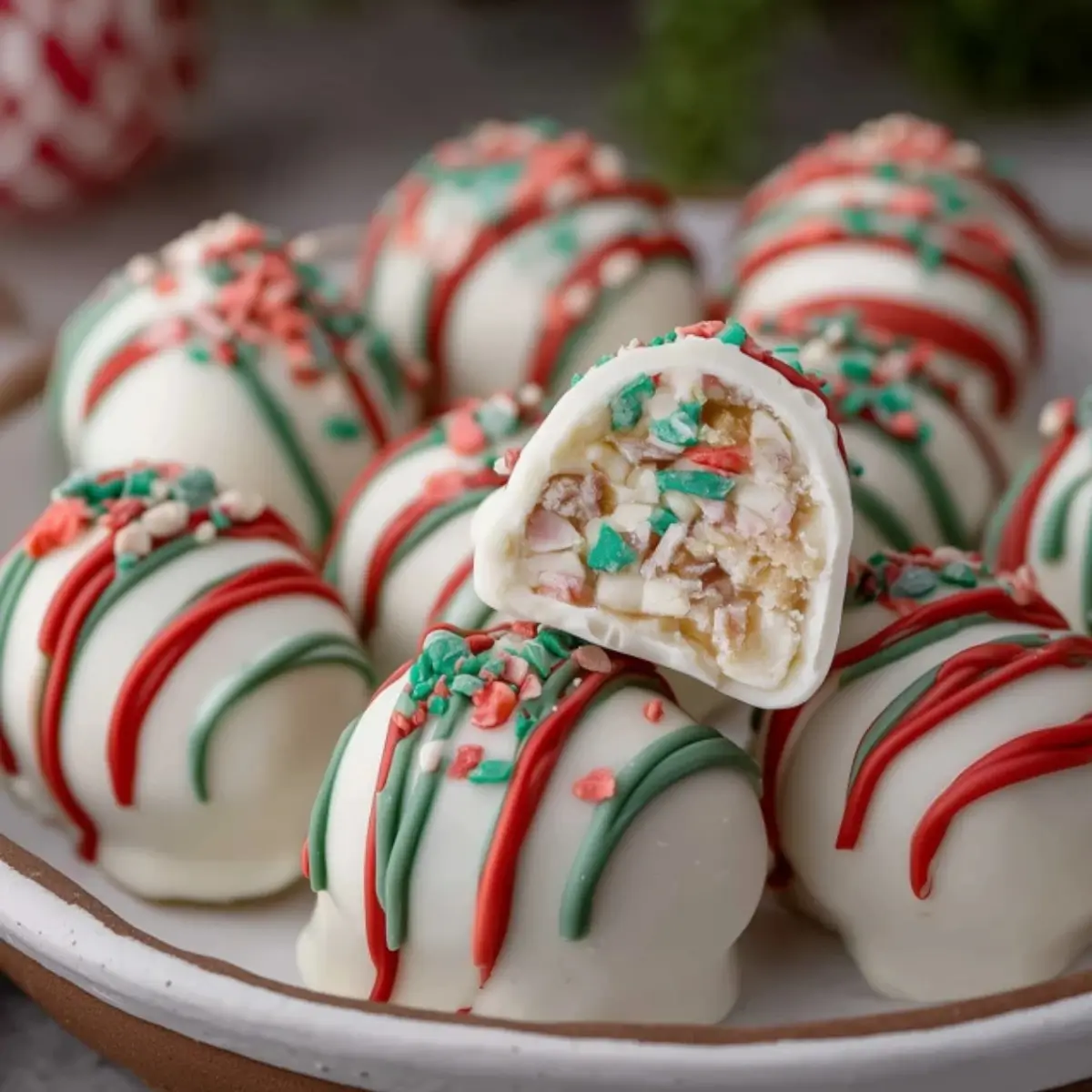 Little Debbie Christmas Tree Cake Truffles