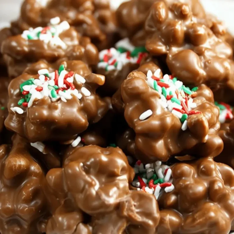 crockpot peanut clusters