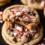 Peppermint Chocolate Chip Cookies