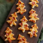 Puff Pastry Christmas Pizza Bites