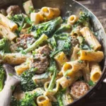 Rigatoni with Broccoli and Sausage