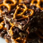 Salted Chocolate Caramel Pretzel Bars