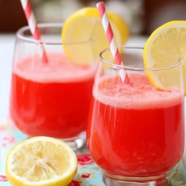 Strawberry Lemonade Punch