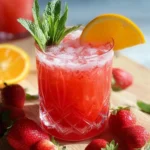 Strawberry mocktail
