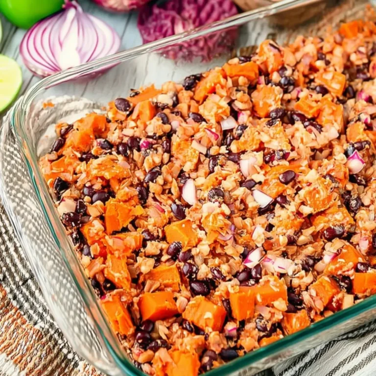 Sweet Potato Black Bean Casserole