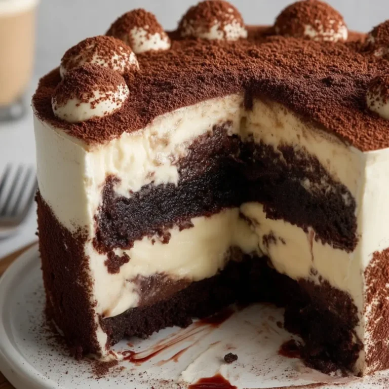 Tiramisu Chocolate Layer Cake