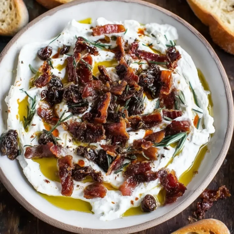 Whipped Goat Cheese with Bacon