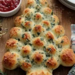 cheesy christmas tree bread