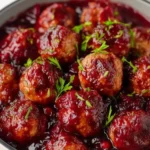 cranberry meatballs