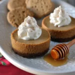 gingerbread cheesecake cups