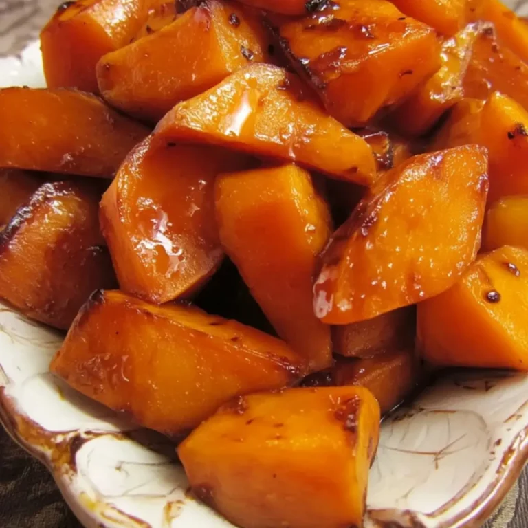 honey roasted sweet potatoes