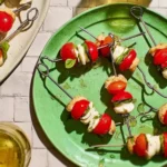 mini caprese bites