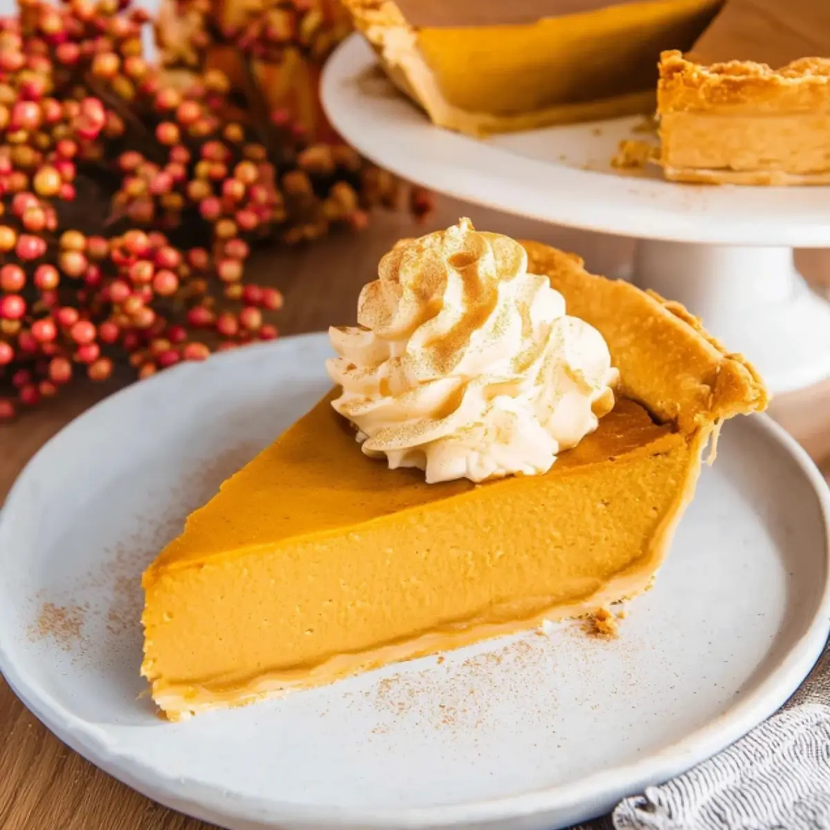 pumpkin pie with condensed milk