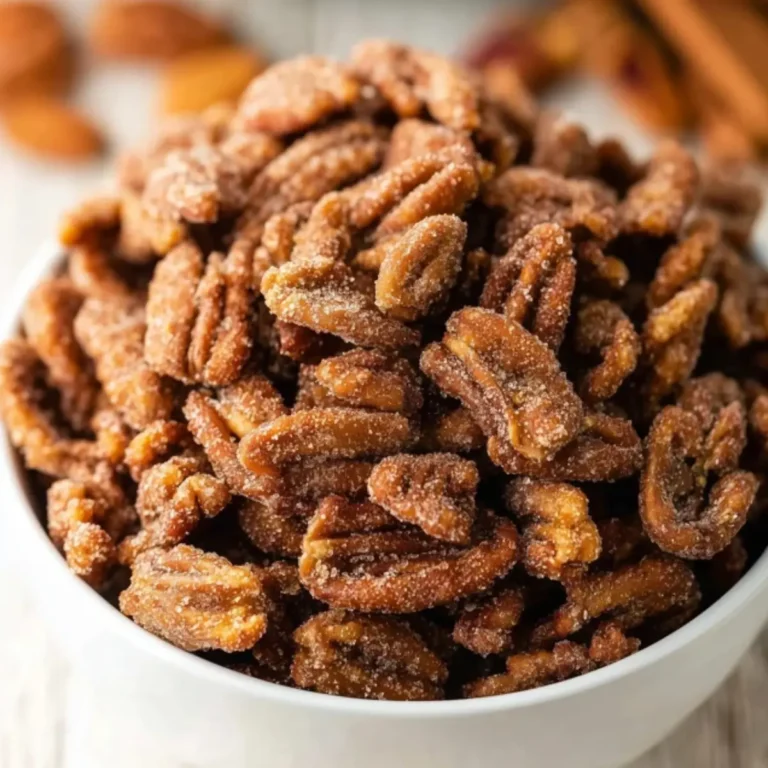 slow cooker candied pecans