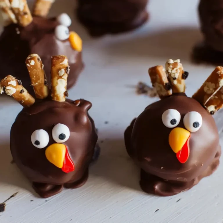 thanksgiving turkey truffles