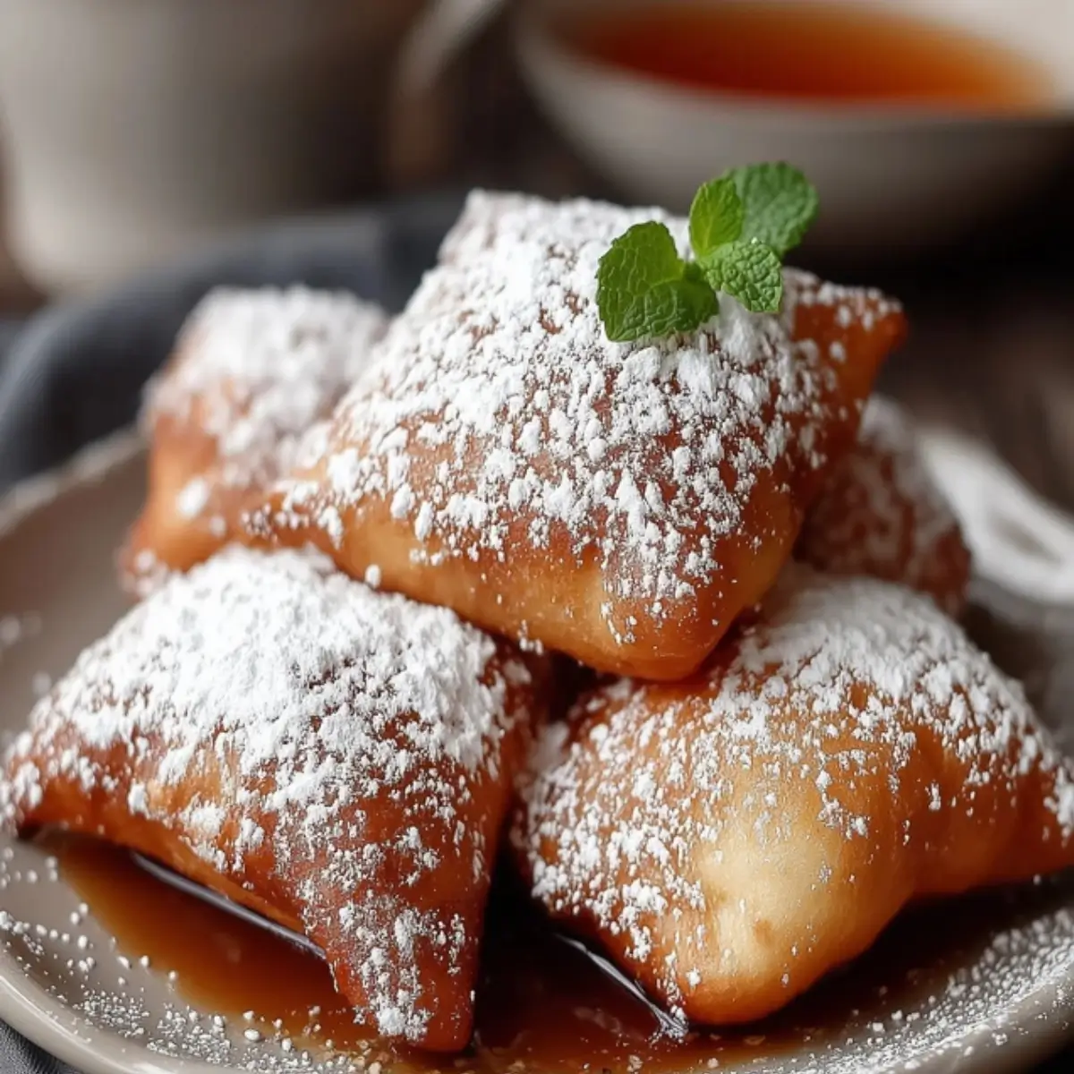 vanilla french beignets