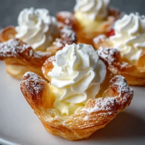 30-Minute Mini Cream Pastry Cups