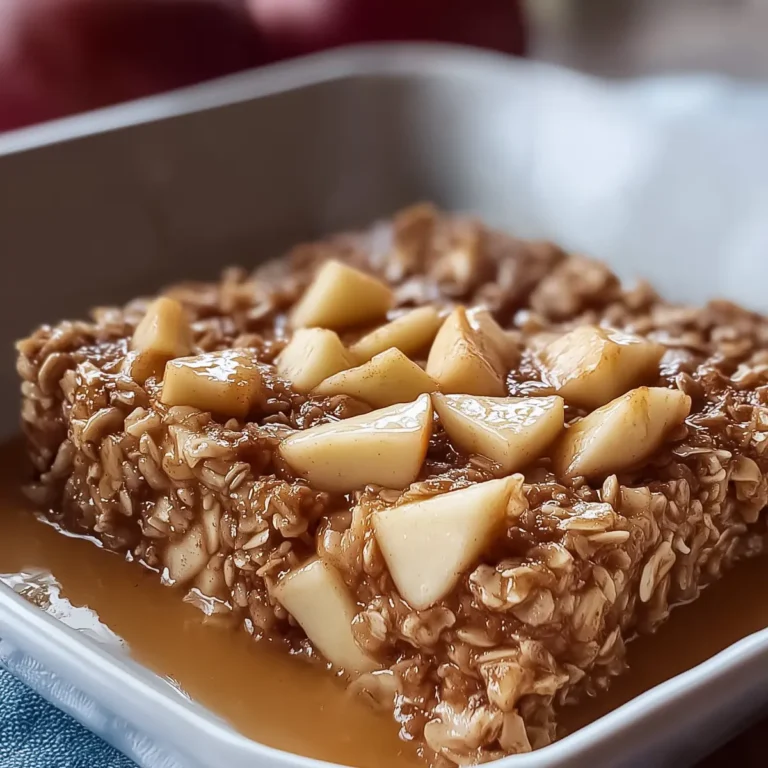 Amish-Style Apple and Cinnamon Baked Oatmeal