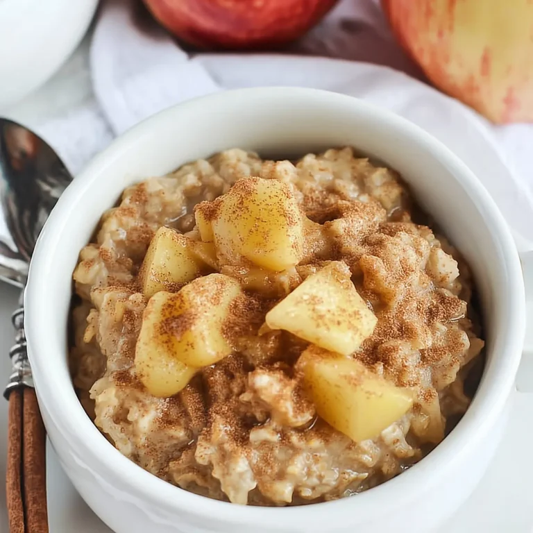 Apple Cinnamon Oatmeal