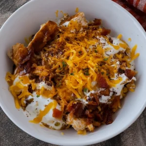 BBQ Ranch Chicken Bowl